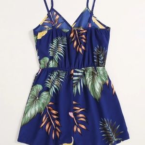 Blue flower romper for Sale